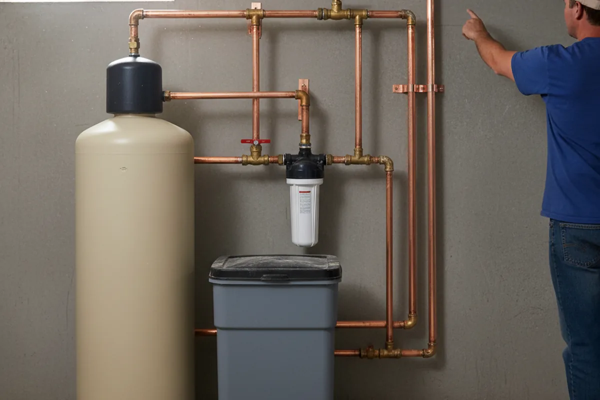 Whole-house water treatment system installed in Weiser